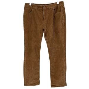 Vineyard Vines 5 Five Pocket Pant Brown Corduroy Classic Straight Men 38x32